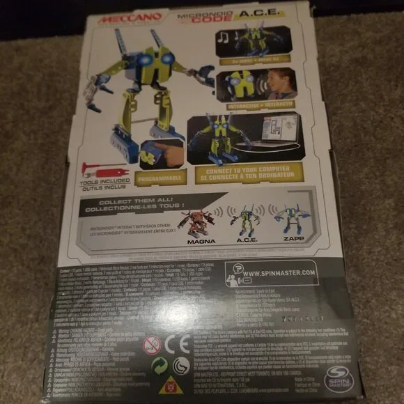 Meccano Engineering & Robotics Micronoid Code A.C.E. - Picture 2 of 5